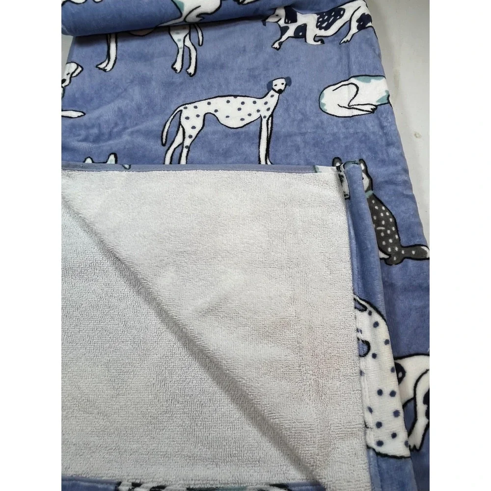 Artisan de Luxe Dog Print Towel 3 Piece Set Bath Hand Washcloth 100% Cotton New